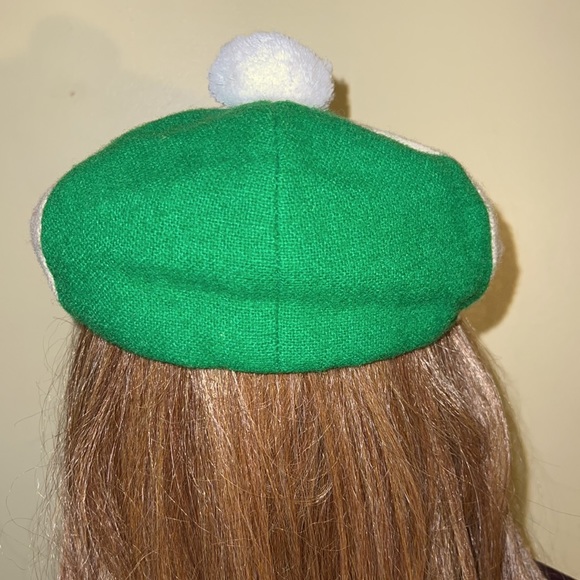 Exquisite tri-color wool tam made in Ireland by hats of Ireland CASTLEBAR - Picture 5 of 10